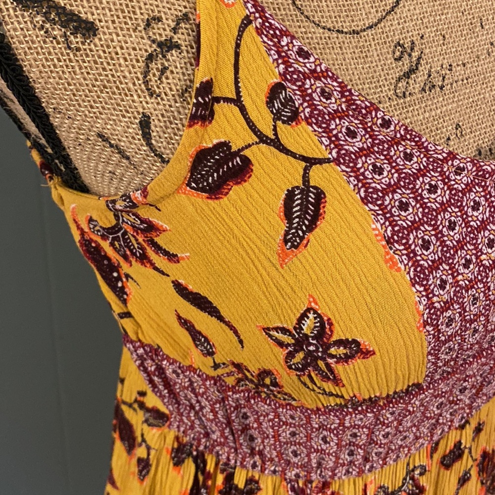 RAGA Floral Boho Smocked Mini Sundress - Picture 3 of 13